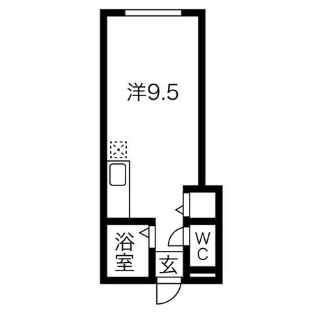 北丘珠3条2丁目 徒歩3分 2階の物件間取画像